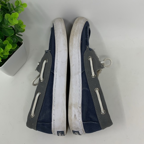 Sperry Men's Classic 2-Eye Canvas Boat Shoe with Comfort Memory Foam size 8 - Picture 7 of 9